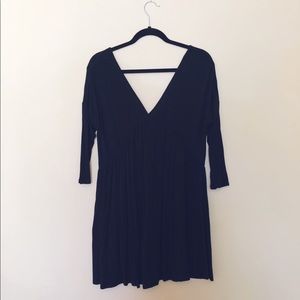 Urban Outfitters Black V-neck dress